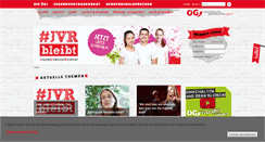 Desktop Screenshot of oegj.at